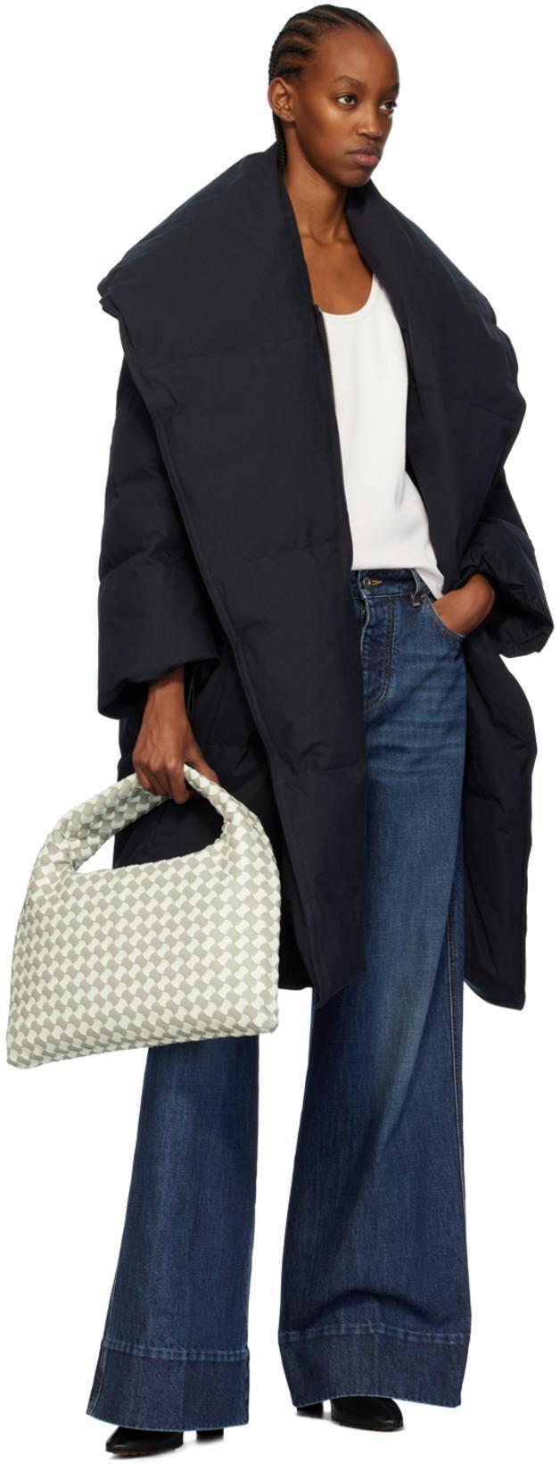 BOTTEGA VENETA Intage Indigo Wide Leg Denim In Blue