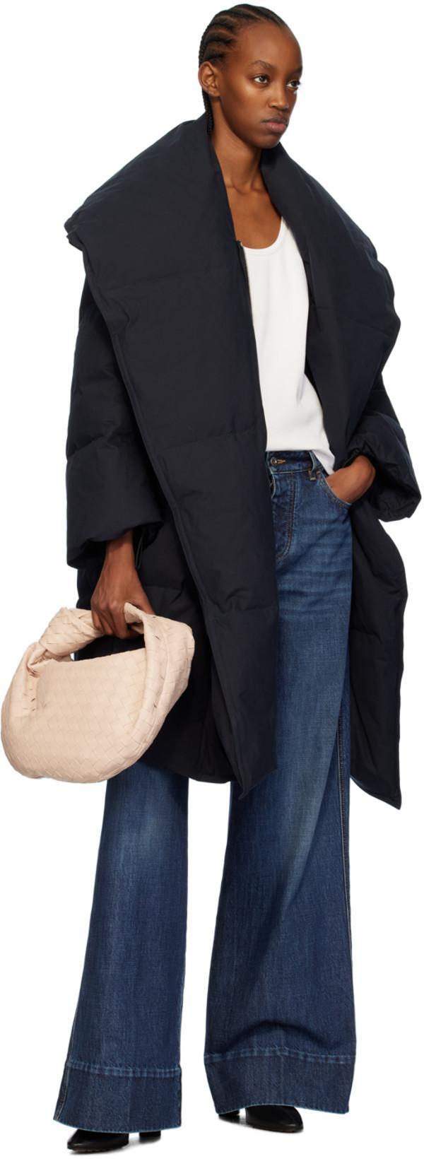 BOTTEGA VENETA Intage Indigo Wide Leg Denim In Blue