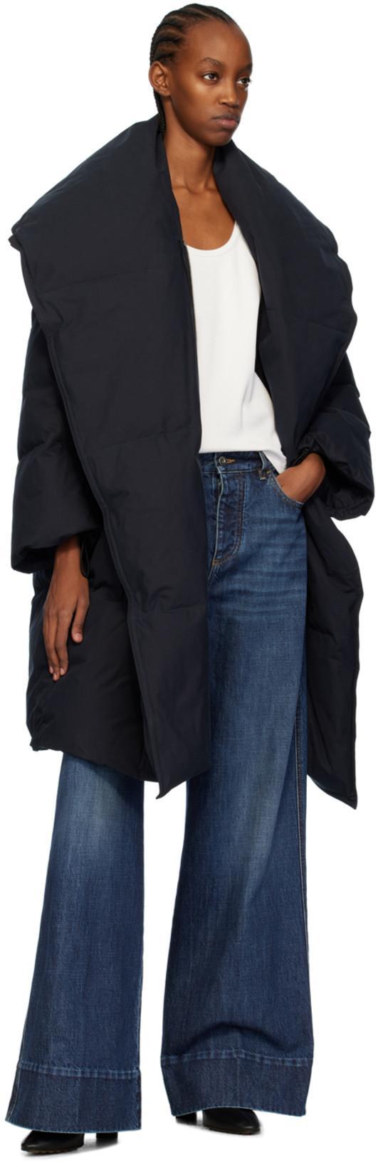 BOTTEGA VENETA Intage Indigo Wide Leg Denim In Blue