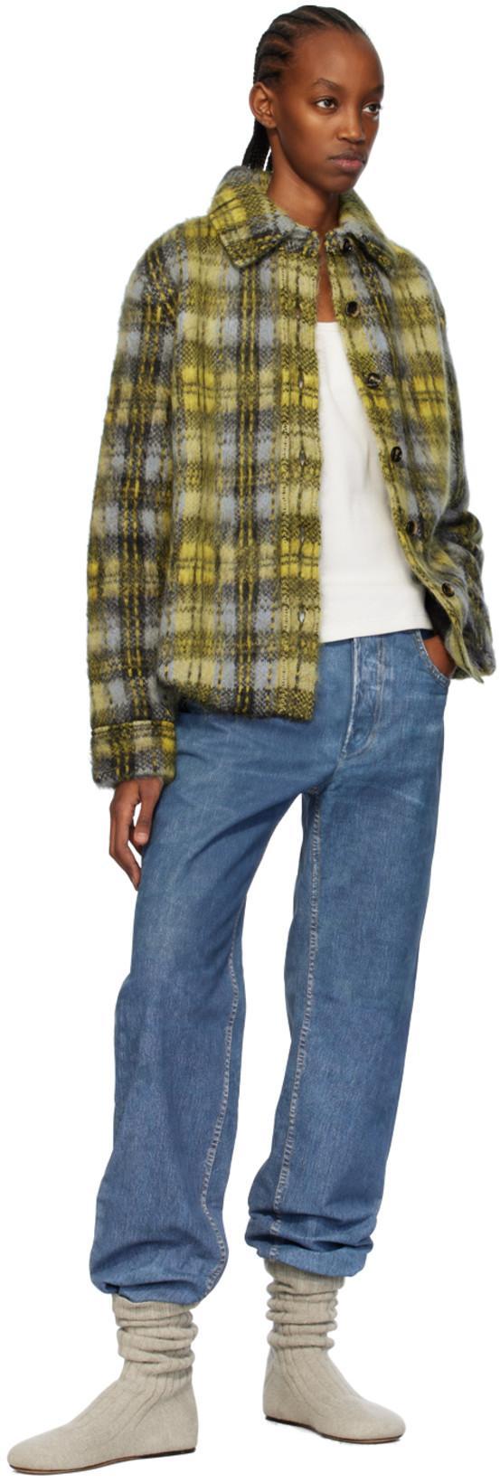 BOTTEGA VENETA Intage Indigo Wide Leg Denim In Blue