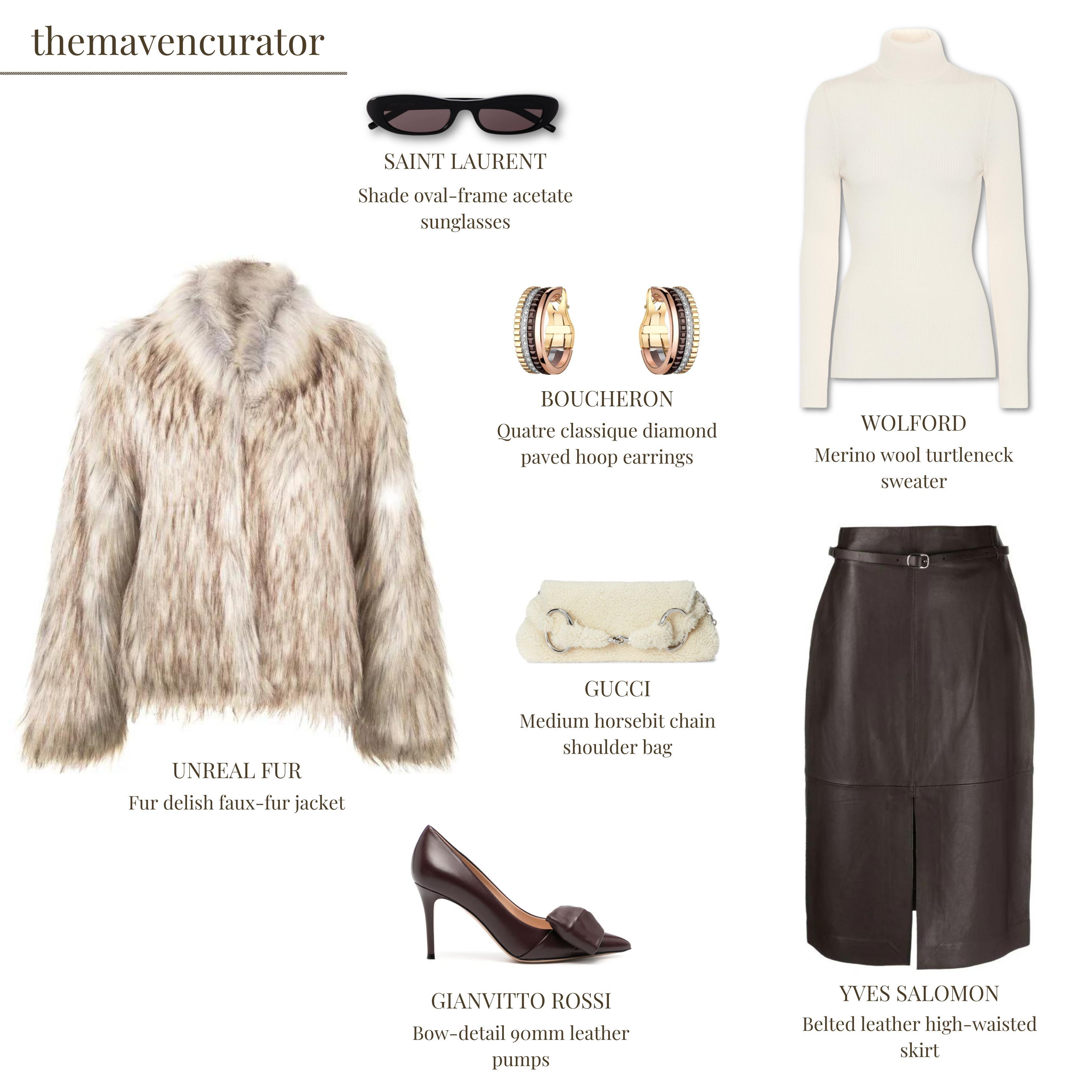 UNREAL FUR Fur Delish Faux-fur Jacket In Brown