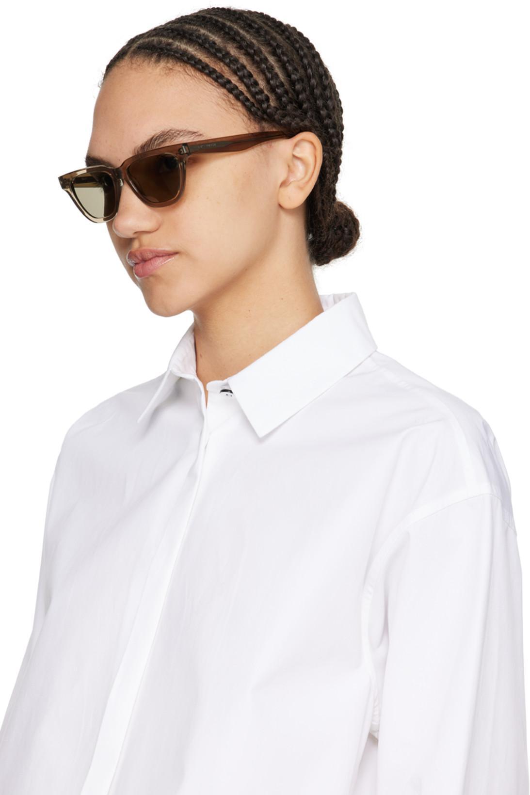 JIL SANDER White Spread Collar Shirt In 100 Optic White