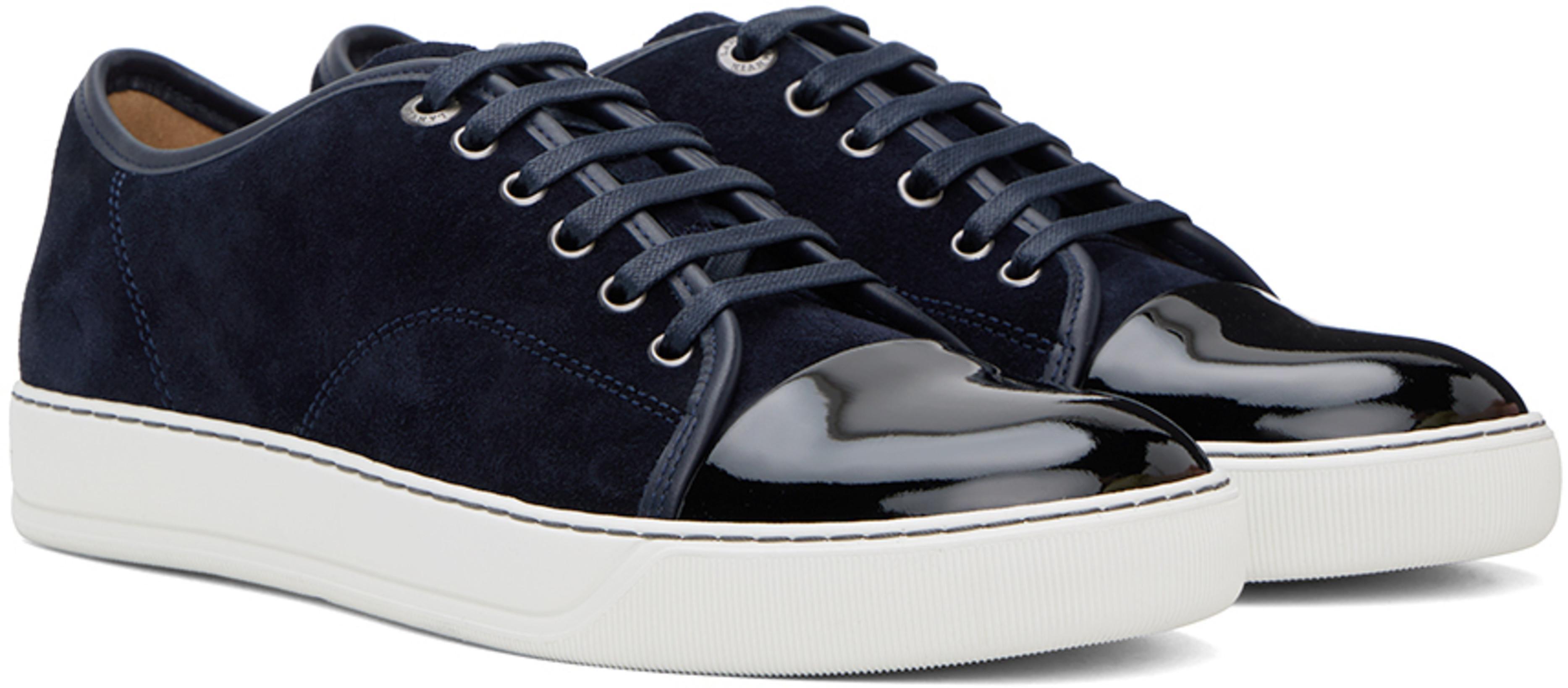 LANVIN Dbb1 Suede Sneakers In Multi