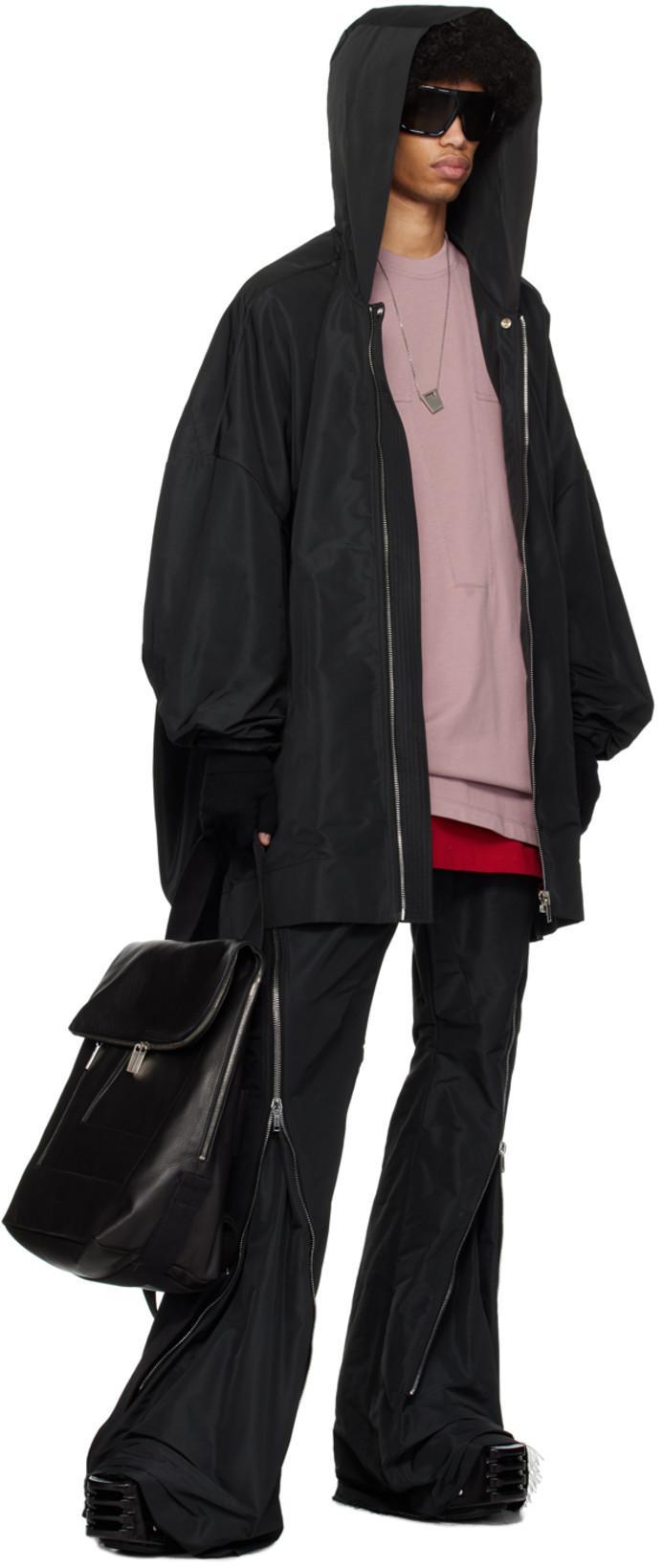 RICK OWENS Black Concordians Grilled Kiss 45 Chelsea Boots