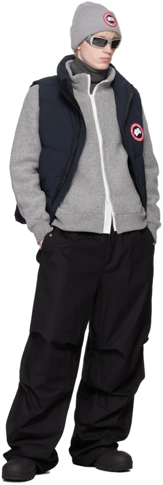 CANADA GOOSE Mens Atlantic Navy Freestyle Sleeveless Shell-down Gilet In Blue