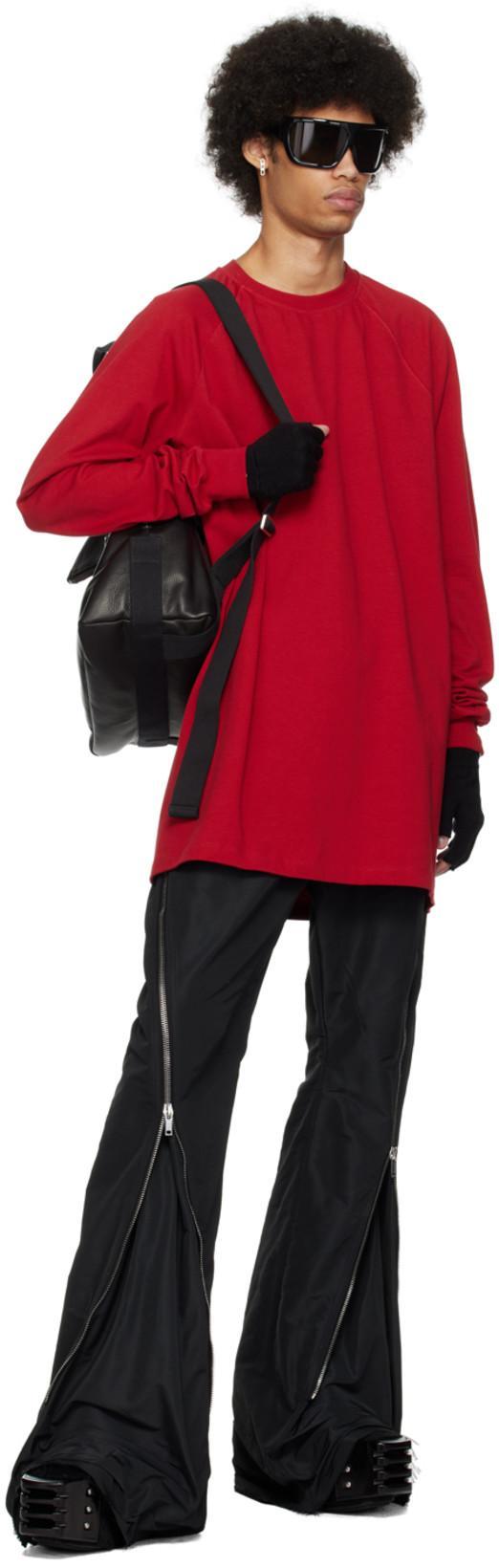 RICK OWENS Black Concordians Grilled Kiss 45 Chelsea Boots