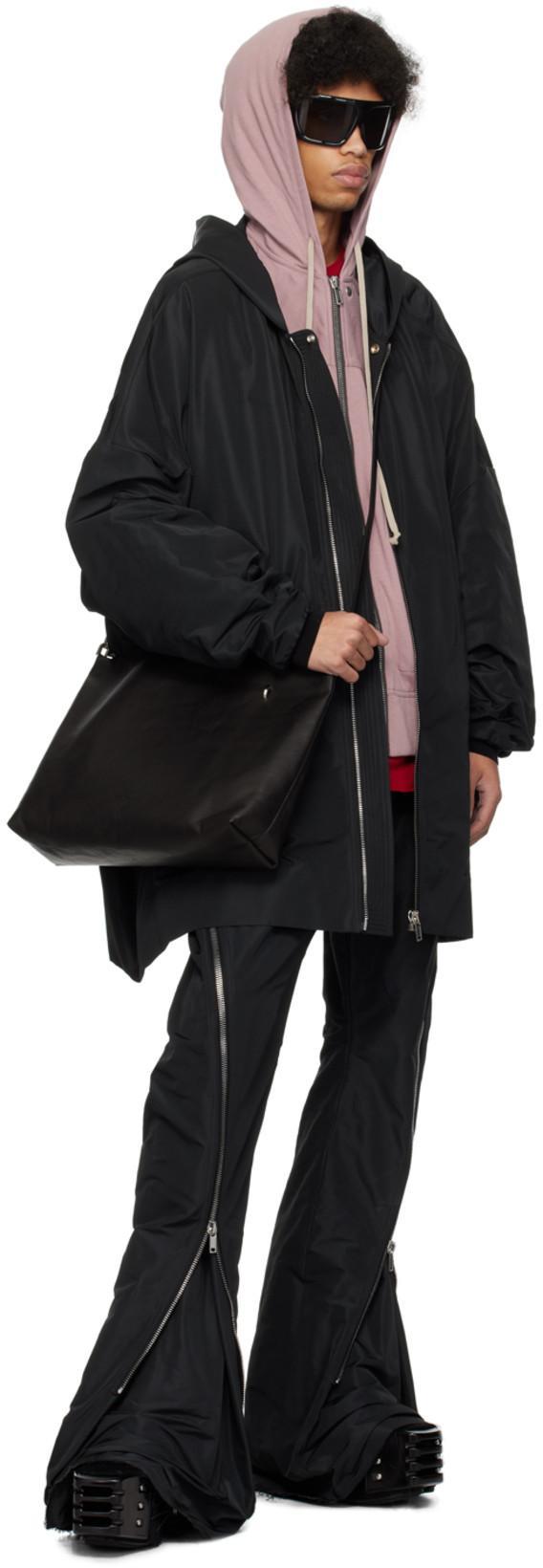 RICK OWENS Black Concordians Grilled Kiss 45 Chelsea Boots