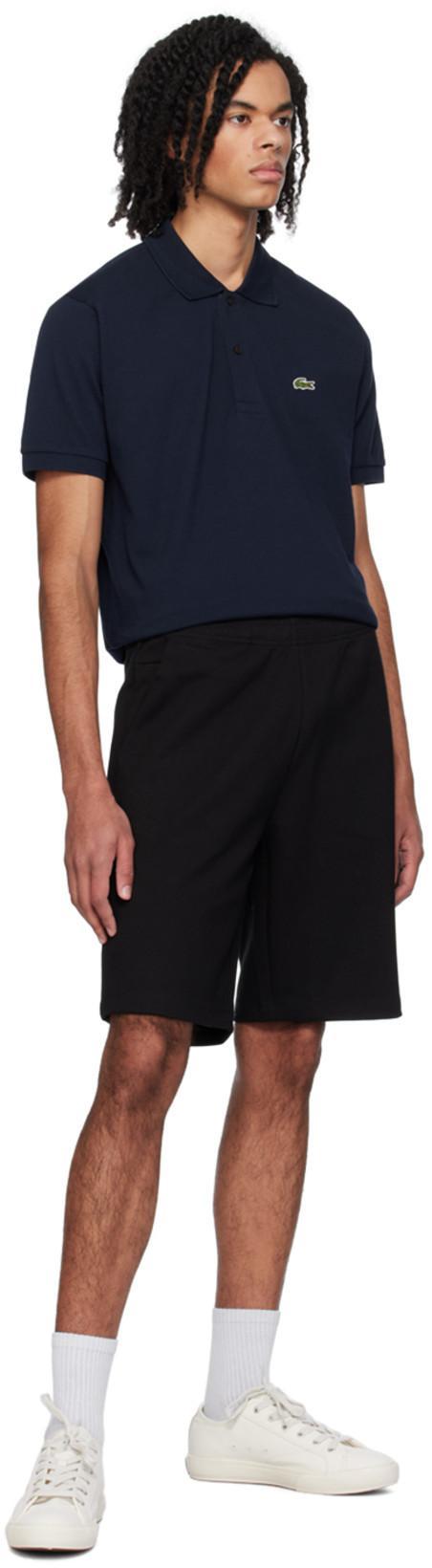 LACOSTE Slim Fit Core Polo In Navy