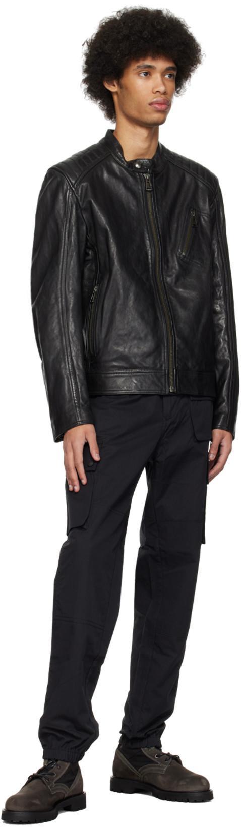 BELSTAFF Men's V Racer Jacket In Black