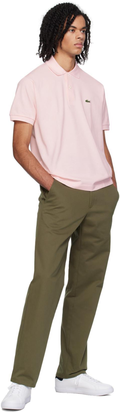 LACOSTE Classic L1212 Polo In Flamingo