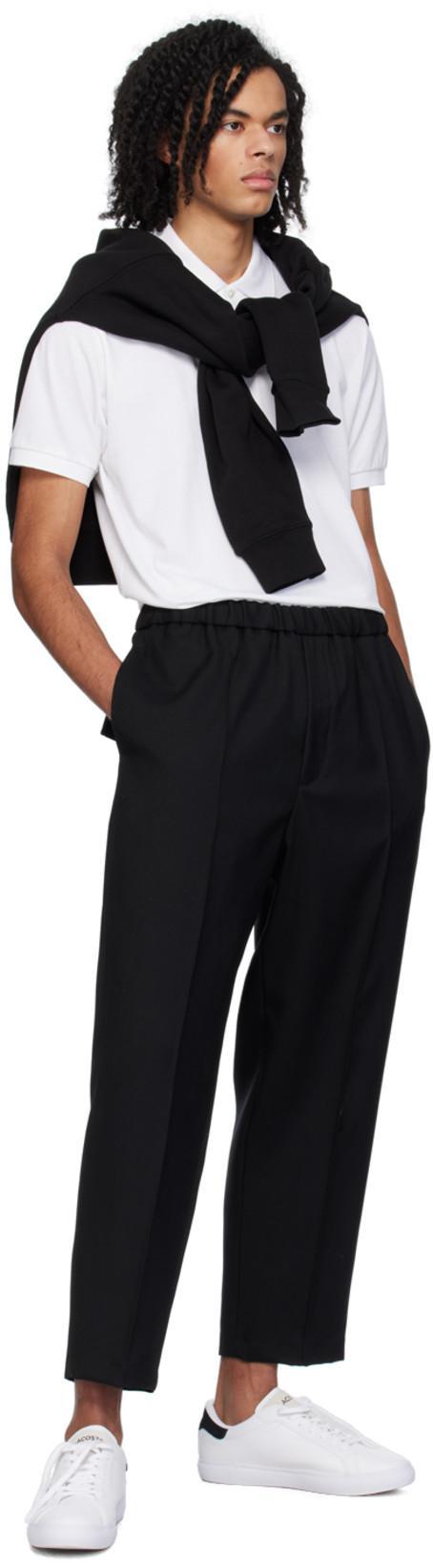 LACOSTE Short Sleeved Polo T Shirt White In Bianco Bianco