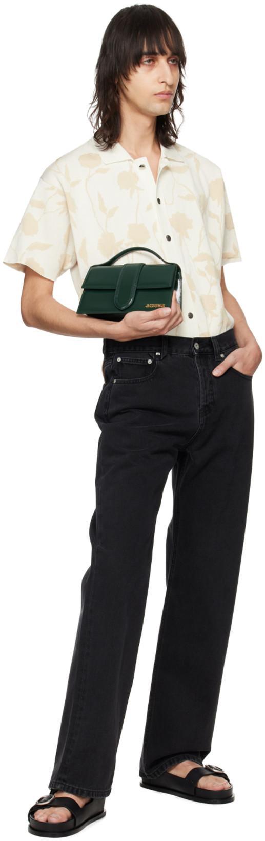 JACQUEMUS Le De-nîmes Mirada Denim Jeans In Blue