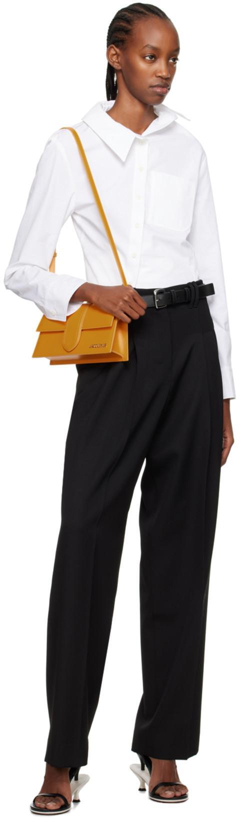 JACQUEMUS La Chemise Pablo Shirt In White