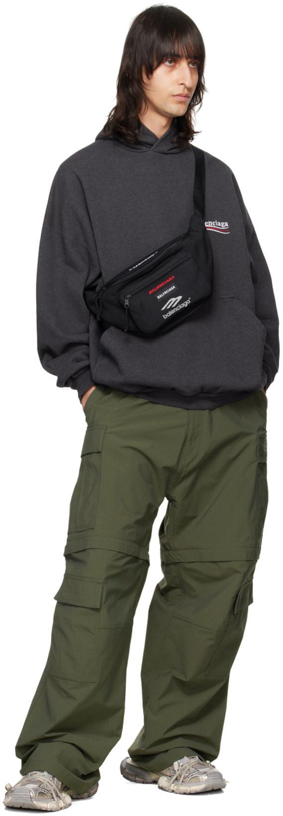 BALENCIAGA Eggshell Polyurethane Sneakers In Silver