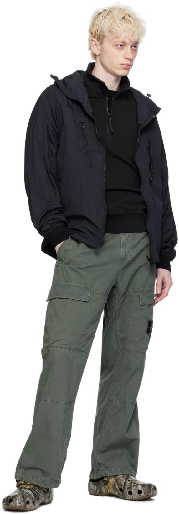 STONE ISLAND Sweater With Logo In Blue