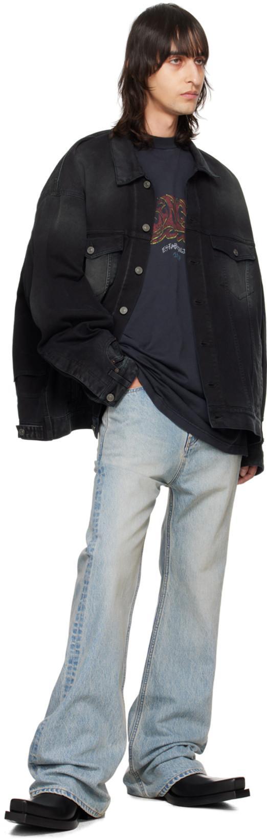 BALENCIAGA Jeans In 4076 Light Indigo/ma