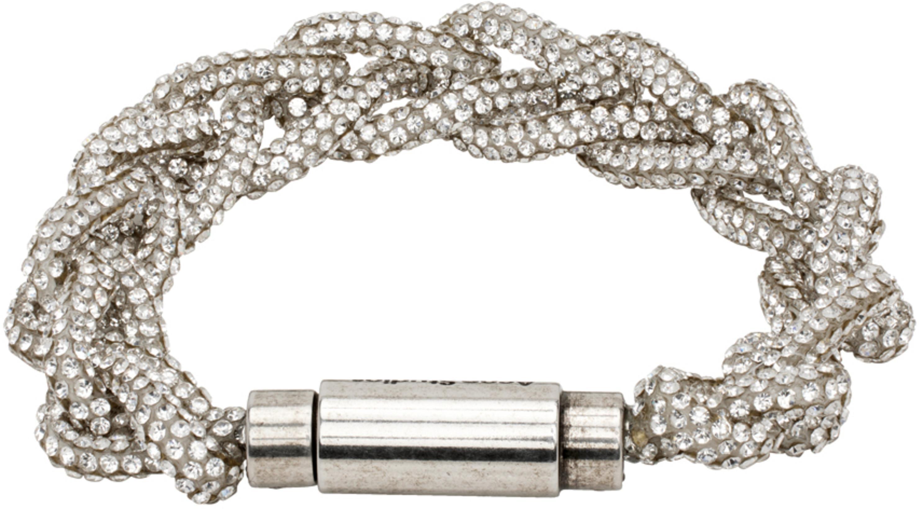 ACNE STUDIOS Men Crew Neck T-shirt With Print In Black