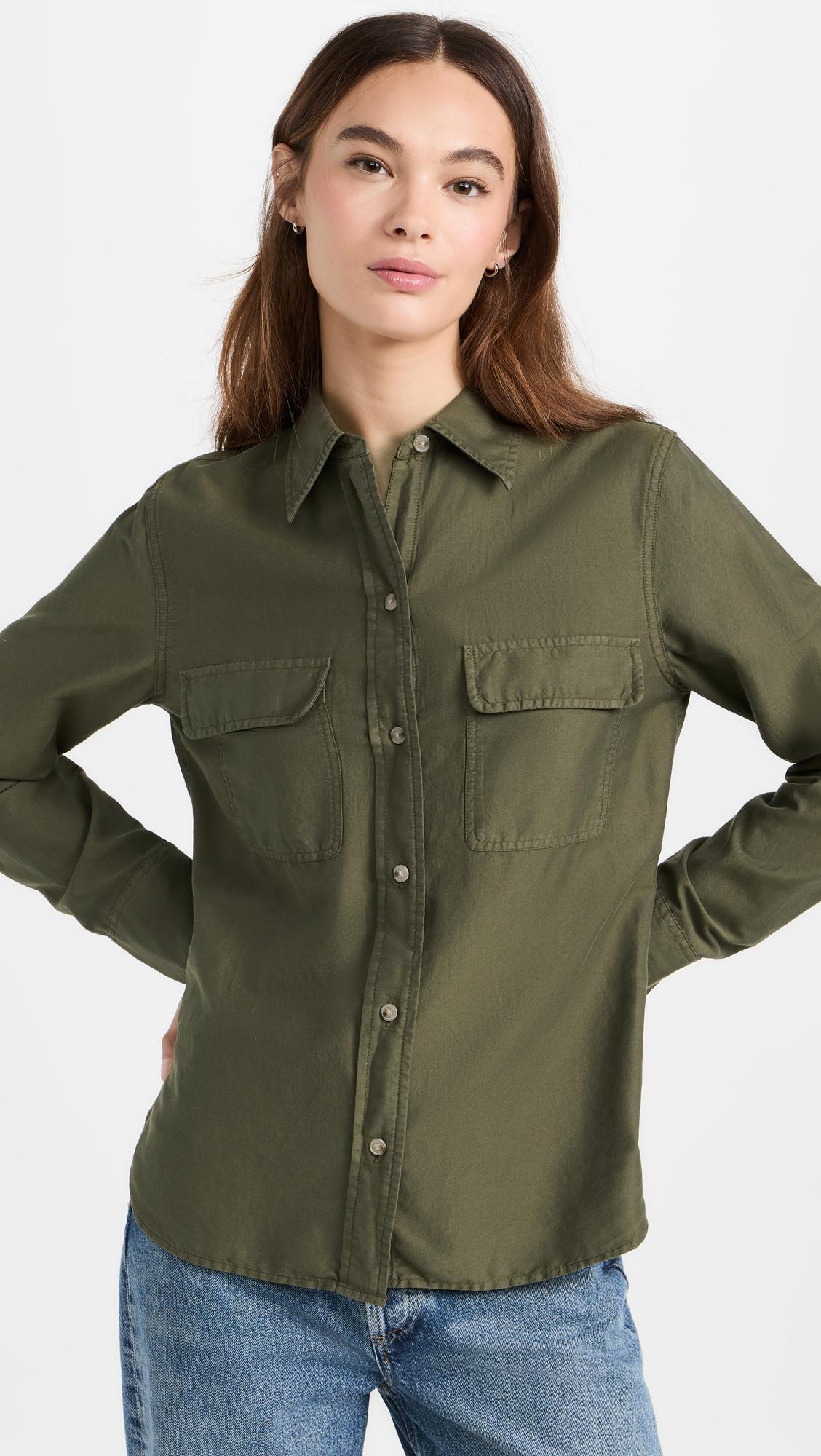 ANINE BING Hugh Jean In Medium Indigo In Blu