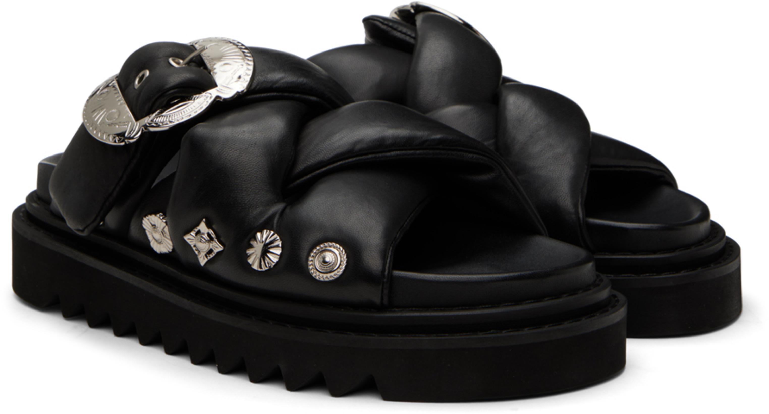 DRIES VAN NOTEN Black & White Check Trousers In 900 Black