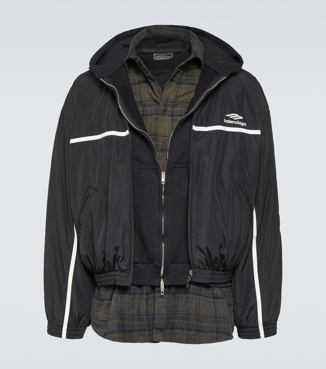 BALENCIAGA Black Tailored Large Fit Trousers