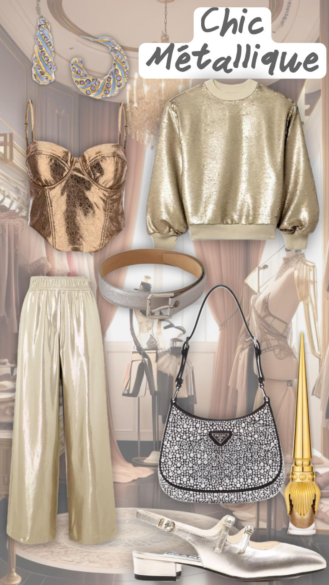 PRADA Aimee Medium Leather Shoulder Bag In F068x Ananas