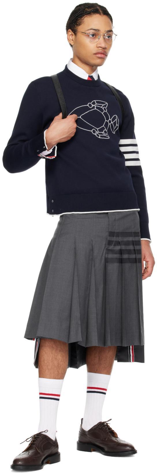 THOM BROWNE Mwl010ef0313100 In White