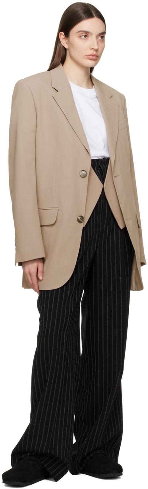 BIRKENSTOCK Black Boston Shearling Slippers