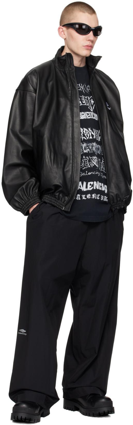 BALENCIAGA Strike Lace-up Boots In Black