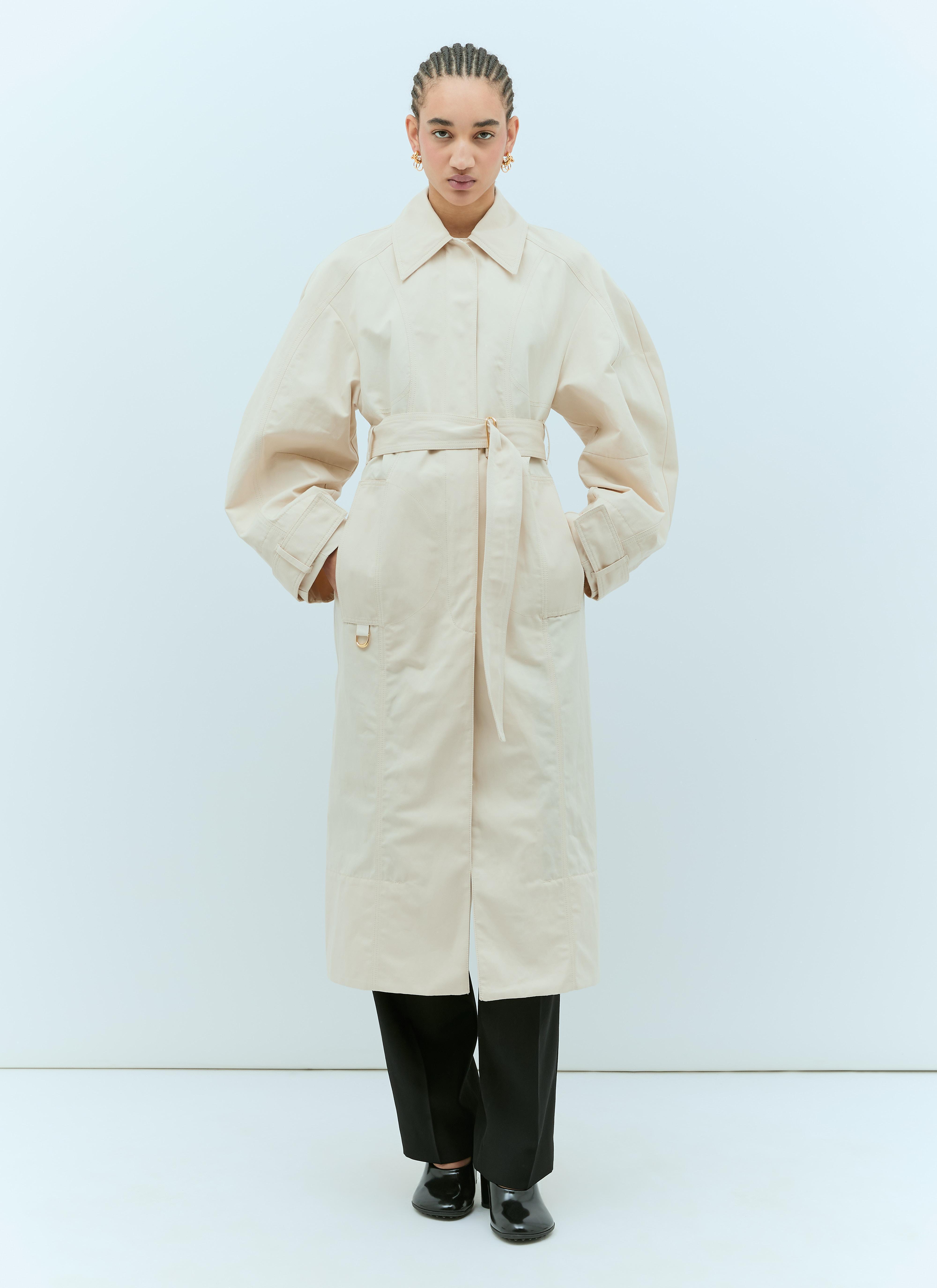 JACQUEMUS Bari Coat In White
