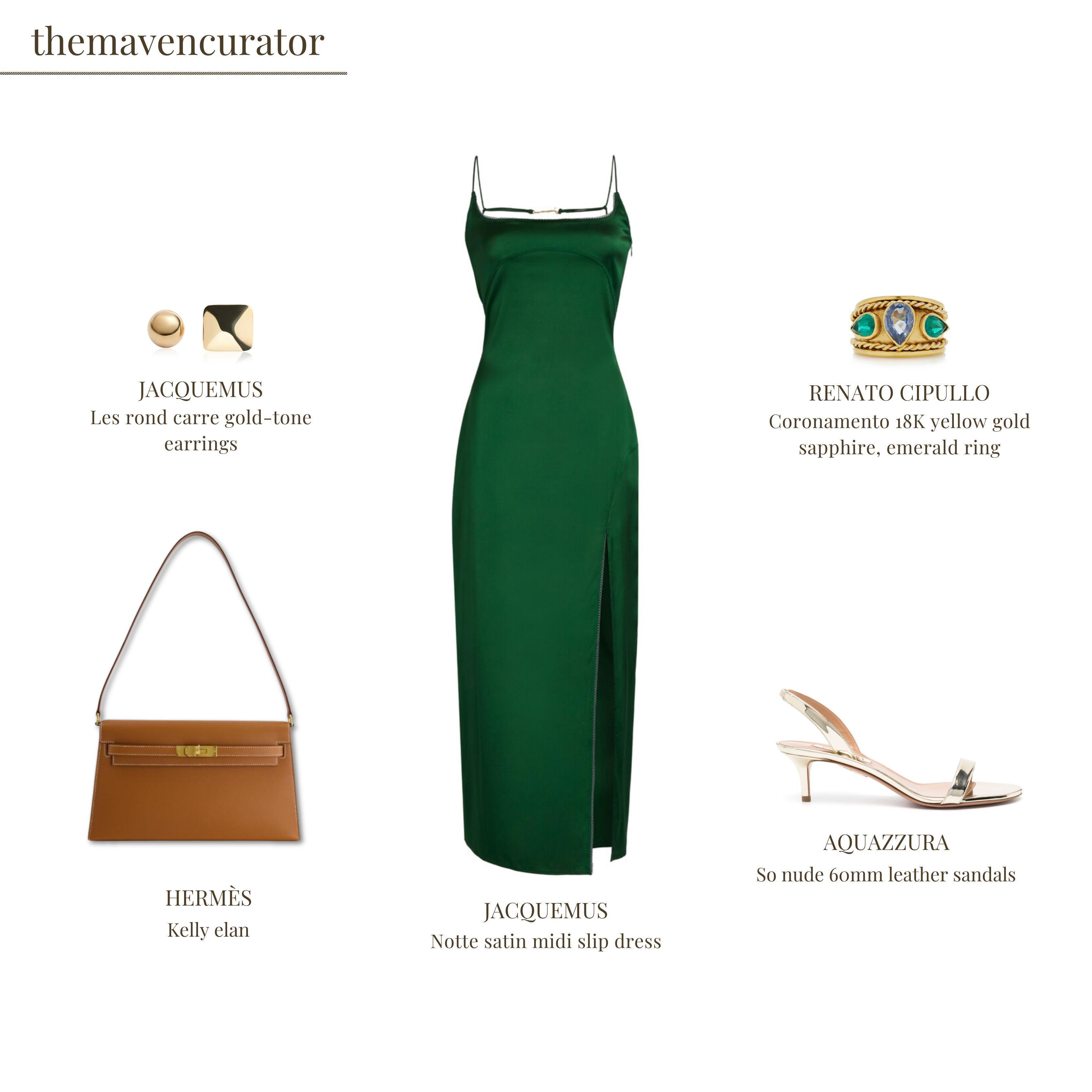 JACQUEMUS Dresses In Green
