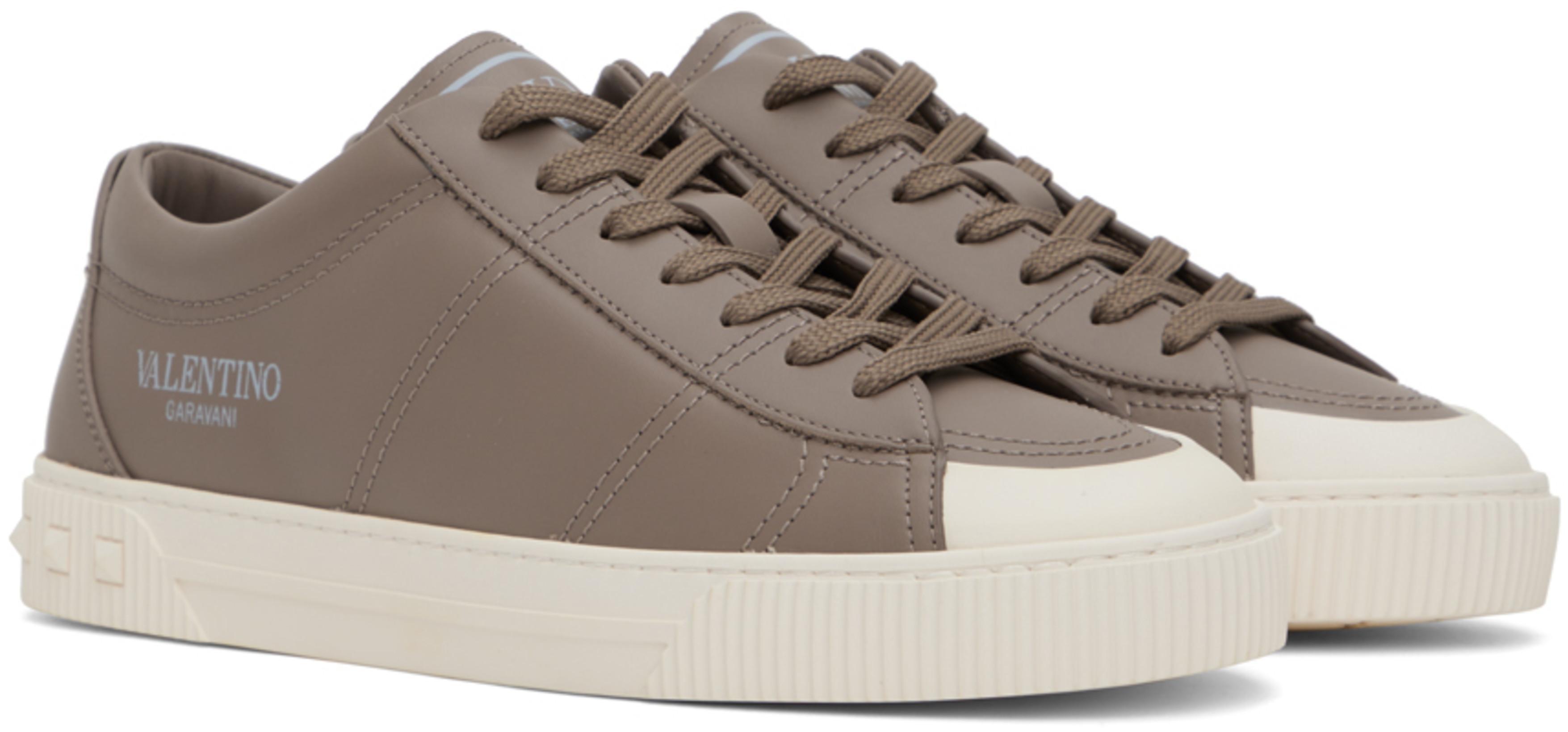 VALENTINO Canvas Iconograph Cotton T-shirt In Black