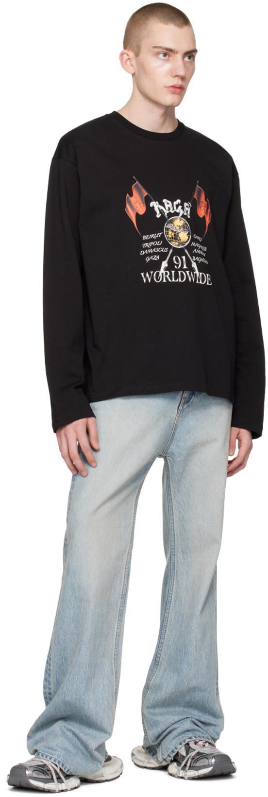 BALENCIAGA Jeans In 4076 Light Indigo/ma