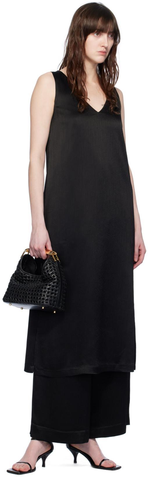 ELLEME Black Textured Trousers