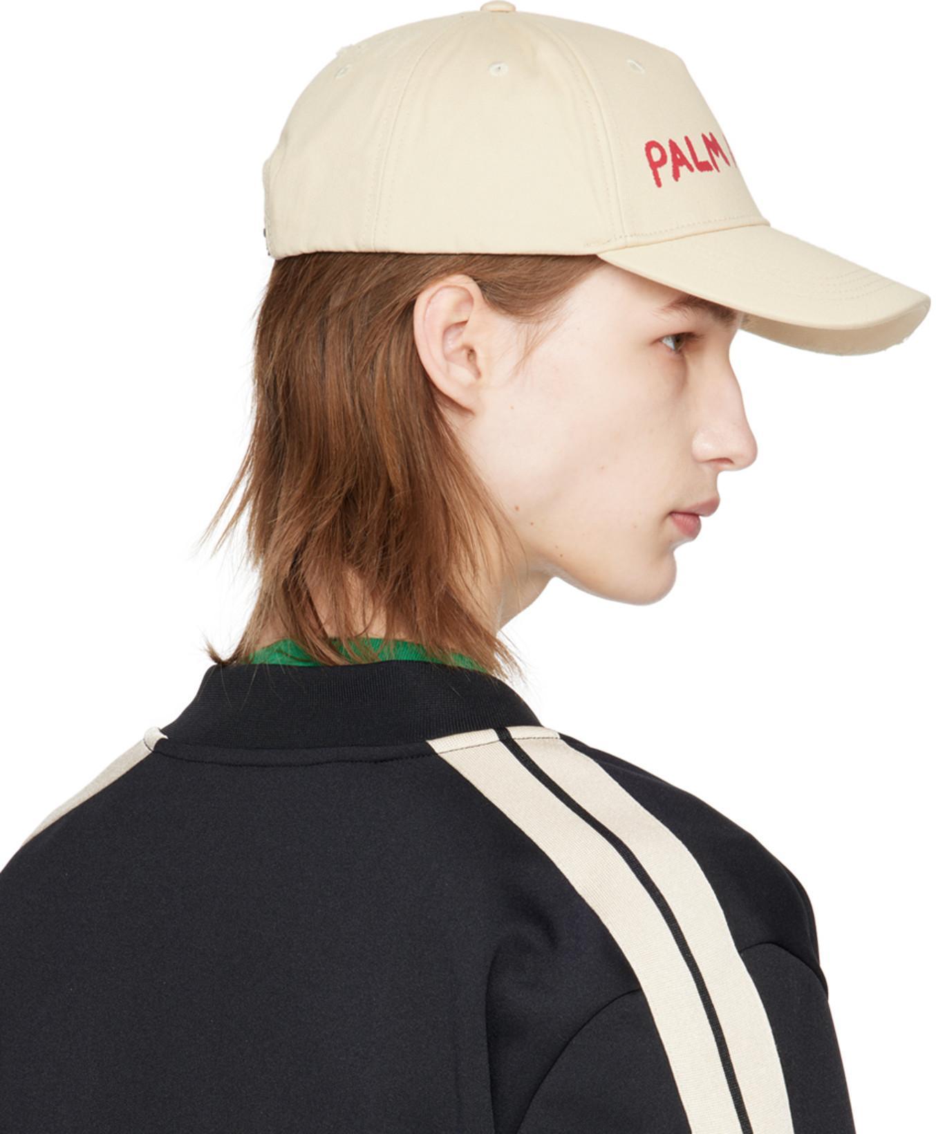 PALM ANGELS Classic Logo Black Sweatshirt With Logo Printed On The Front In Tech Fabric Man