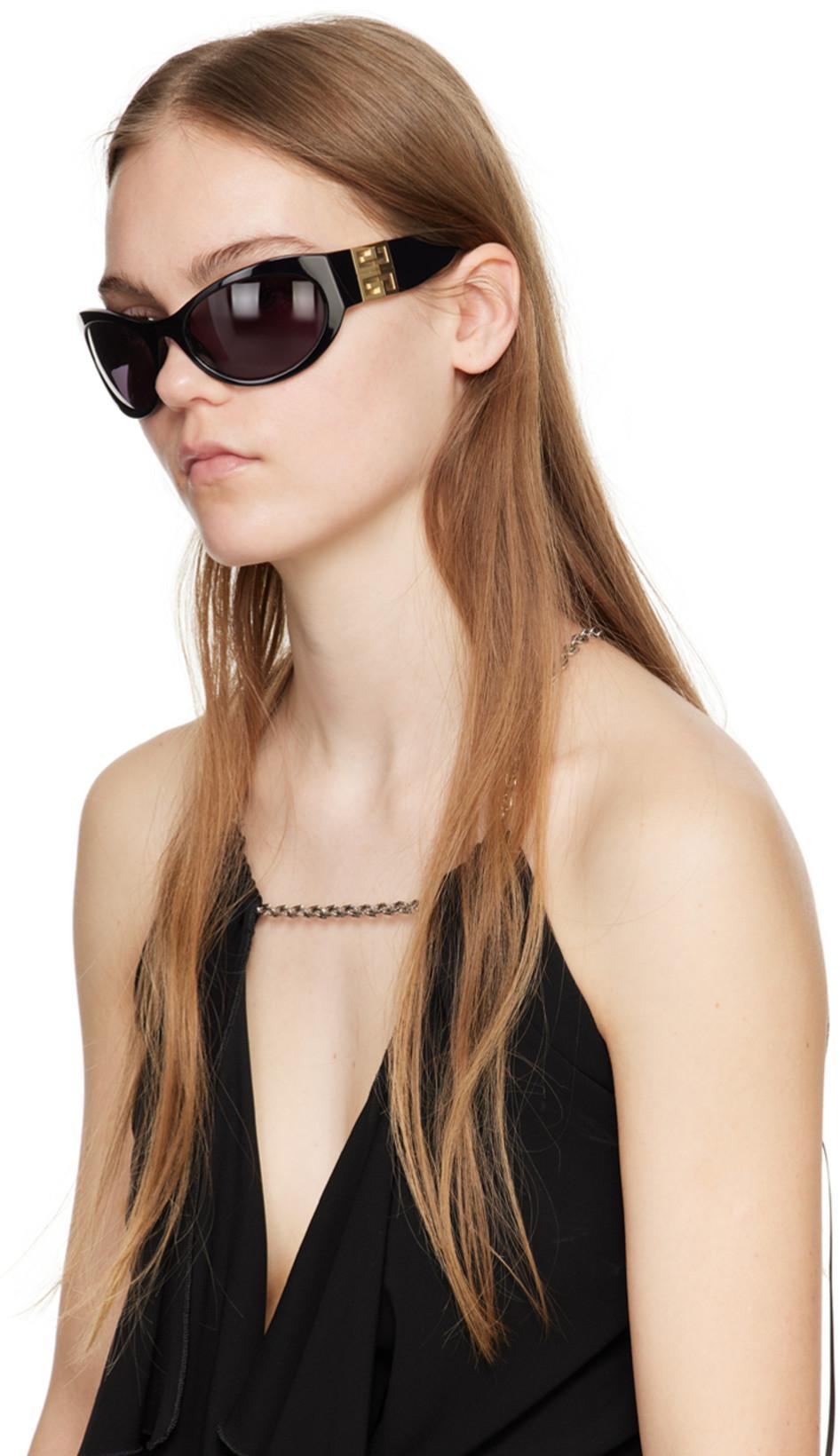 GIVENCHY Chain Straps Midi Dress In Black