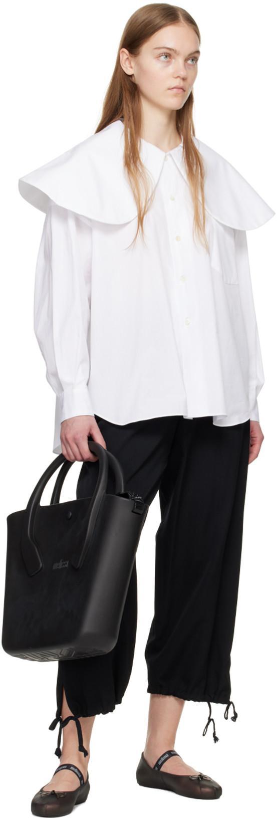 MELISSA Sophie Fem Bow-detail Ballet Flats In Brown