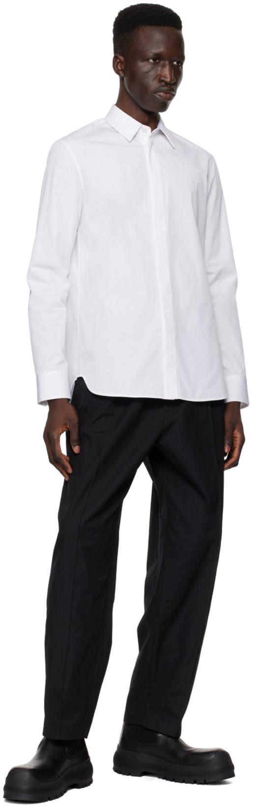 JIL SANDER Tuesday Shirt In Optic_white