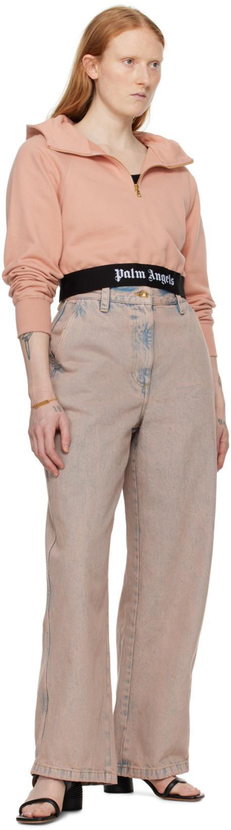 PALM ANGELS New Classic Sport Top In Black