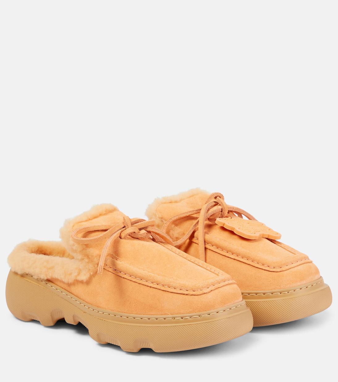 BURBERRY Patent Leather Shield Sling Shoulder Bag With Silver-tone Ch In Beige