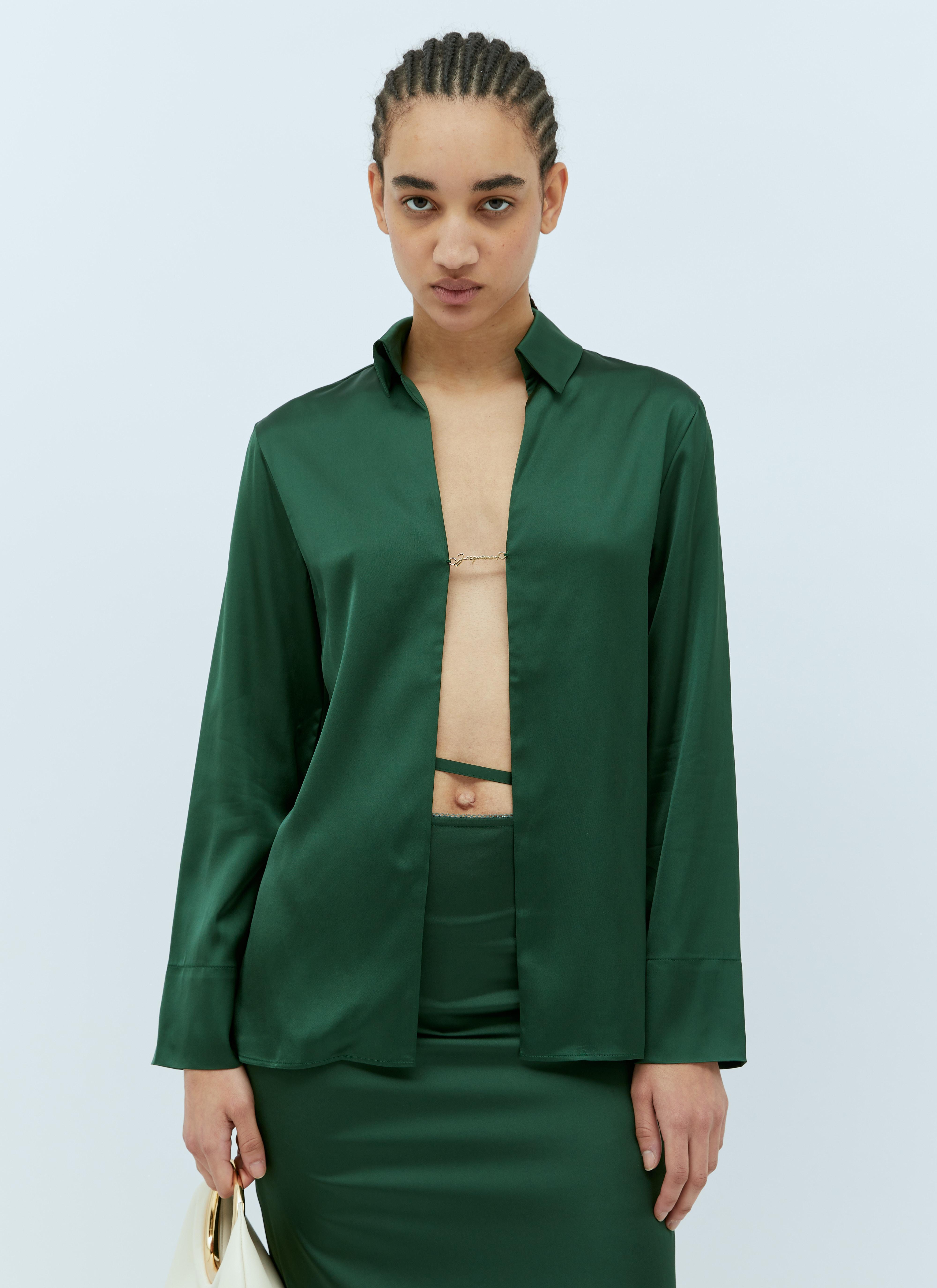 JACQUEMUS Shirt In Green
