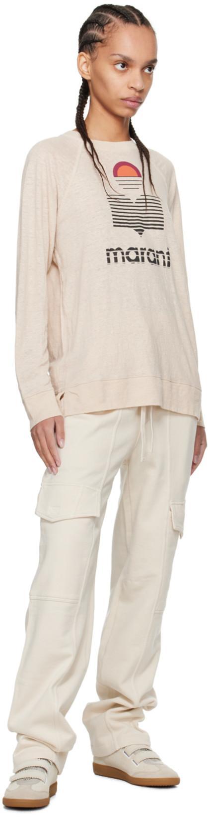 ISABEL MARANT Beth Mixed Leather Triple-grip Sneakers In Multi