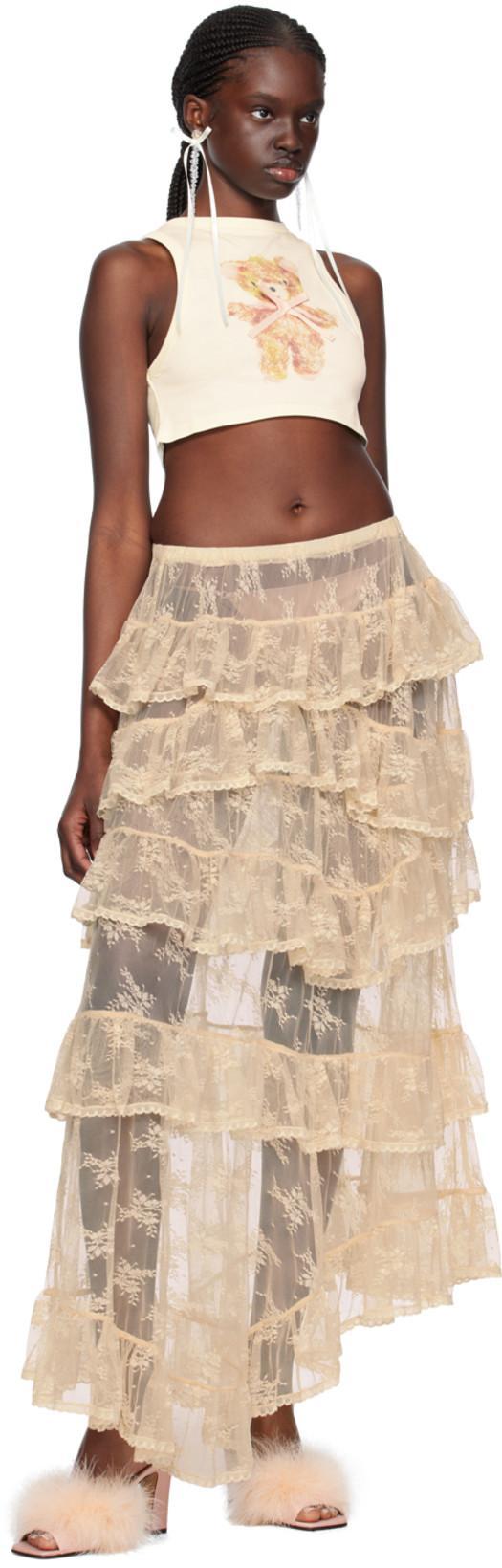 MAISON MARGIELA 90mm Feather-embellished Mules In T4260 Rose Smoke