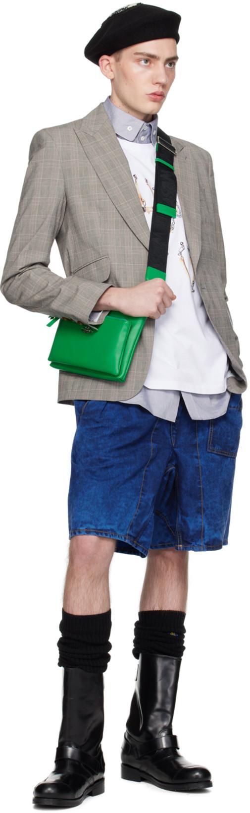 VIVIENNE WESTWOOD Black Fisherman Arm Warmers In Ss24-n401