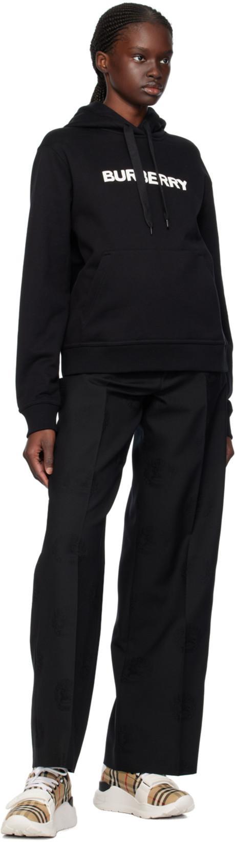 BURBERRY Check Fabric Sneakers In White