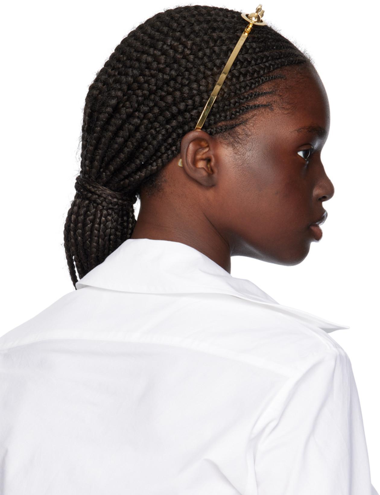 VIVIENNE WESTWOOD Button Closure White Cotton Shirt