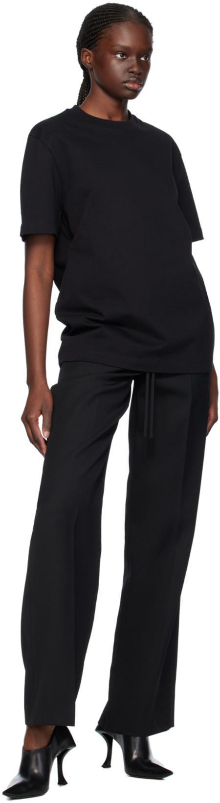 HELMUT LANG Black Heavyweight T-shirt