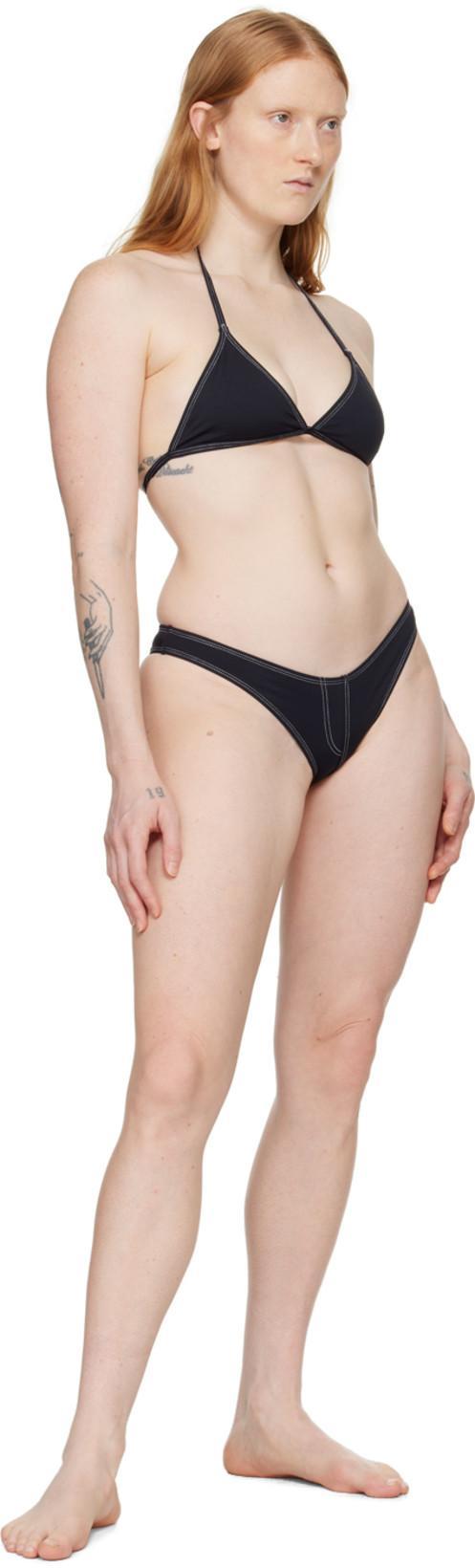 GIMAGUAS Black Victoria Bikini Bottom