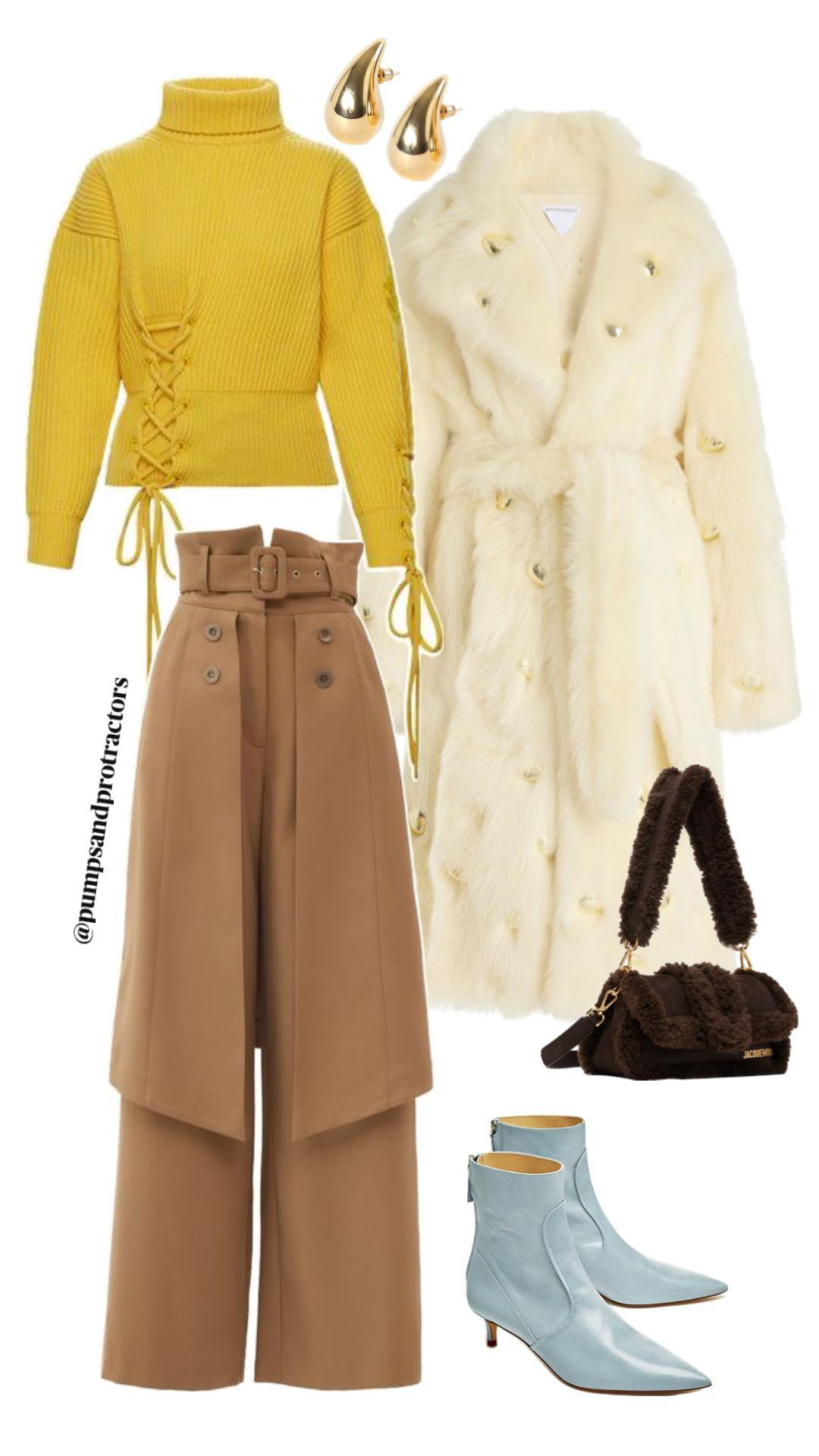 ZIMMERMANN Belted Pleated Silk-satin Wide-leg Pants In Sand