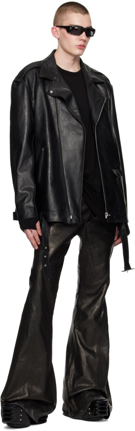 RICK OWENS Kowboy Grill 140mm Platform Boots In Black