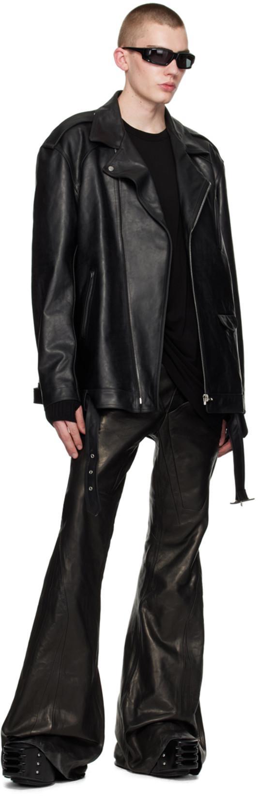 RICK OWENS Kowboy Grill 140mm Platform Boots In Black